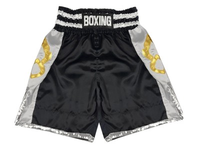 Premium Boxing Shorts : KNBSH-029-Black