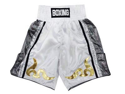 Boxing Shorts : KNBSH-030-White