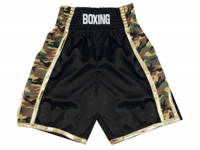 Fight Shorts : KNBSH-034-Black