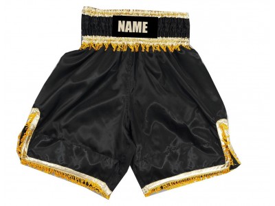 Premium Boxing Shorts : KNBSH-035-Black