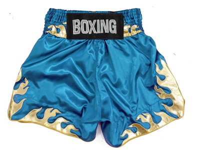 Premium Boxing Shorts : KNBSH-038-Skyblue