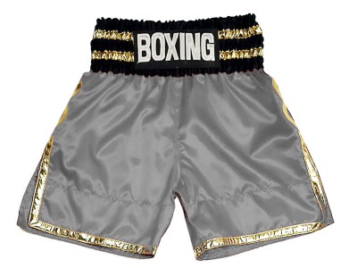 Boxing Trunks : KNBSH-039-Grey