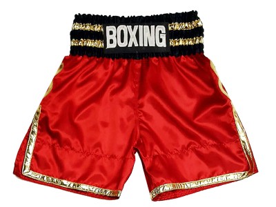 Boxing Shorts : KNBSH-039-Red