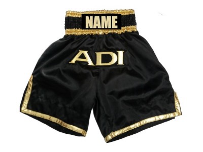 Kanong Customized Boxing Shorts : KNBXCUST-2036-Black