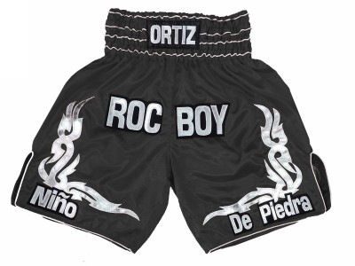 Kanong Customized Boxing Shorts : KNBXCUST-2041-Black