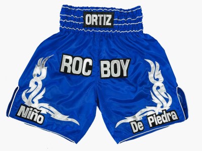 Kanong Individualized Premium Boxing Shorts : KNBXCUST-2041-Blue