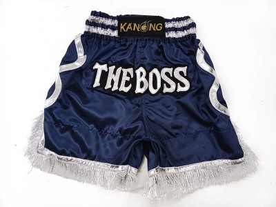 Kanong Custom Boxing Shorts : KNBXCUST-2048-Navy