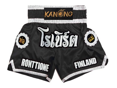 Custom Muay Thai Shorts : KNSCUST-1242-Black.jpg