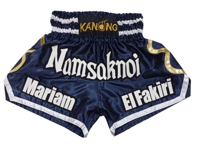 Custom Muay Thai Shorts : KNSCUST-1250-Navy.jpg