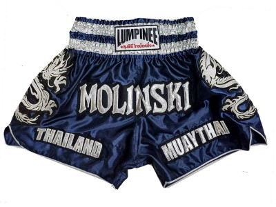 Personalized Muay Thai Shorts : KNSCUST-1251-Navy.jpg