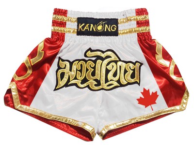 Customized Muay Thai Fight Shorts : KNSCUST-1261-Canada.jpg