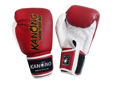 Kanong Muay Thai Gloves : Red