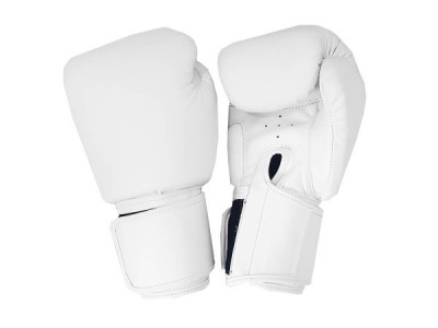 Kanong Boxing Gloves : Classic White