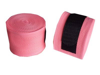 KANONG Elastic boxing Hand wraps : Pink