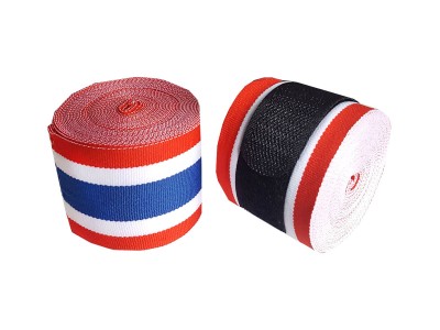 KANONG Kids Elastic boxing Handwraps : Thai Flag