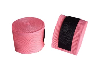 KANONG Kids Elastic Muay Thai Handwraps : Pink