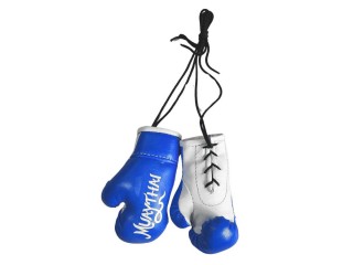 Kanong Hanging TMuay Thai Gloves : Blue