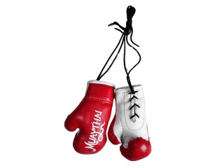 Kanong Hanging Muay Thai Gloves : Red