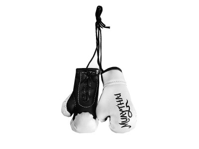 Kanong Hanging Muay Thai Gloves : White