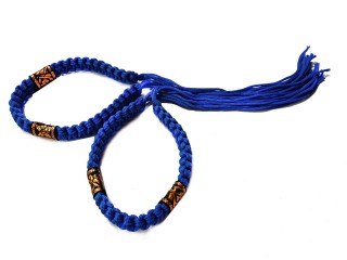 Muay Thai Arm Bands (Pra Jied) : ThaiStyle-Blue