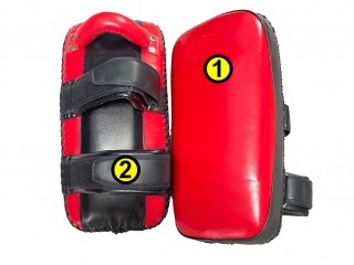 Custom Thai Kick Mitts Kickpads with Logo