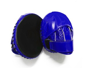 Custom Muay Thai Focus Punch Pads : Blue/Black