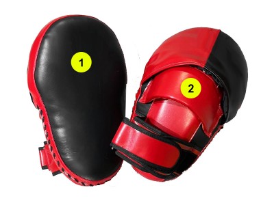 Custom Long Focus Punch and Kick Pads with Logo