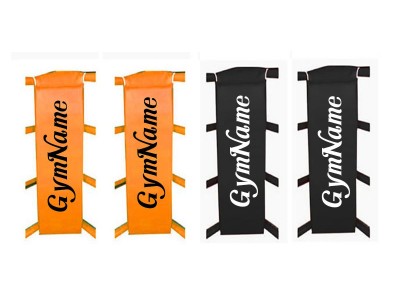 Custom Boxing Ring Corner Pads 4 pcs : Orange/Black