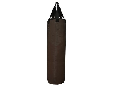 Custom made Boxing Heavy Bag with gym logo : DarkBrown 180 cm.