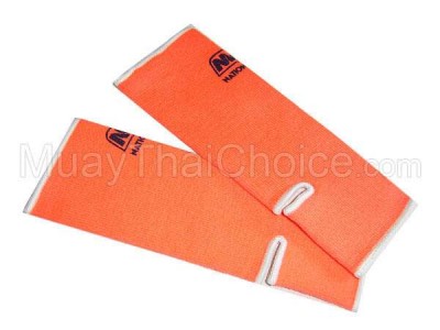 Girls Muay Thai Ankle Supports : Orange