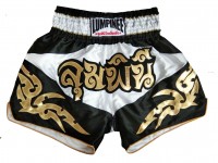 Lumpinee Mens Muay Thai Shorts : LUM-049-White