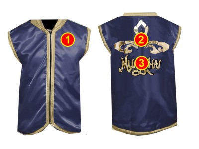 Custom Muay Thai Boxing cornerman jacket