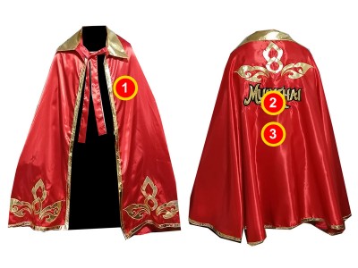 Kanong Custom made Muay Thai Boxing Batman Robe