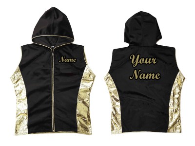 Personalised Walk out Jacket : Black/Gold