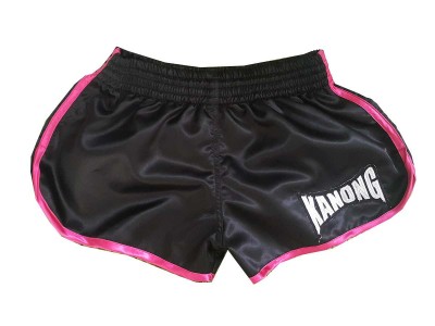 Kanong Boxing Shorts women's : KNSWO-402-Black