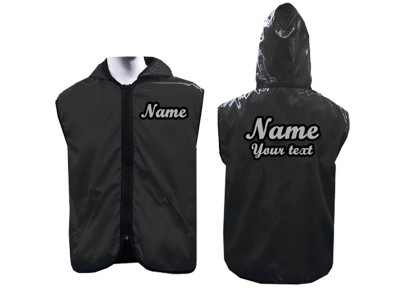 Personalised Kickboxing  Boxing Hoodies : Black